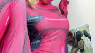 Deep slow blowjob messy gagging facial Lizyhsan