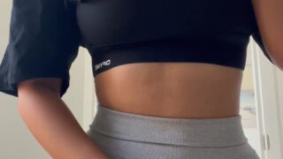 Tianna Ann moans and chokes with eye contact