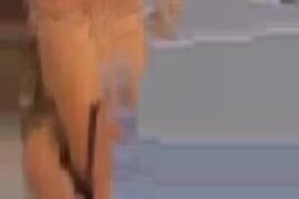 Celine Centino anal dildo scene from private show